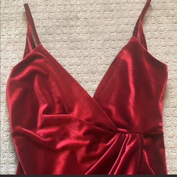 Windsor Maroon Red Elegant Romper Womens US Size Medium - Picture 2 of 5